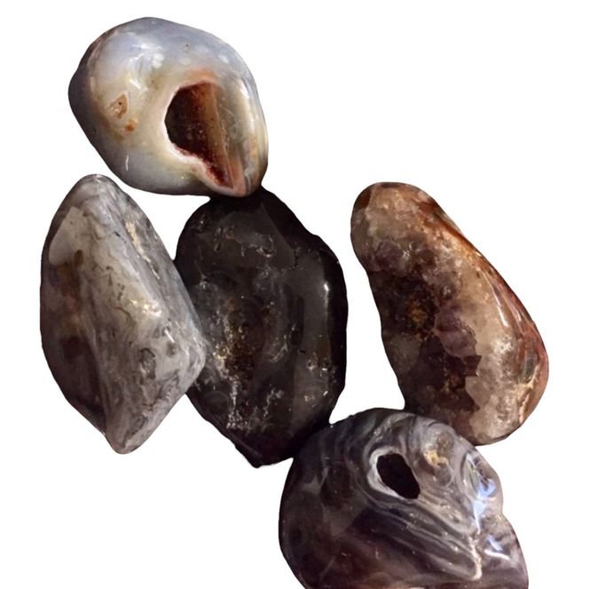 Hovedbilde Agat Geode Slipt Sten XL