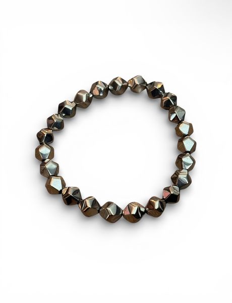 Hovedbilde Kubisk Pyritt Armbånd