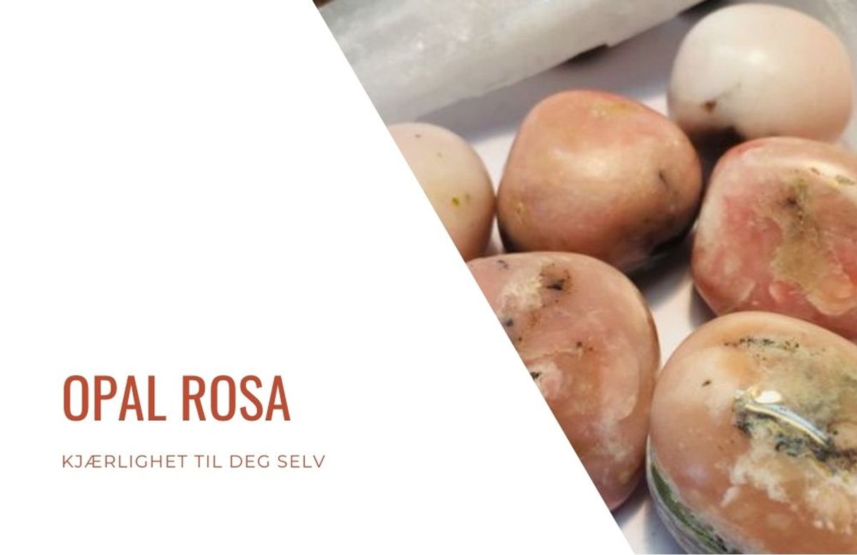 Opal Rosa Liten Str 1-2cm