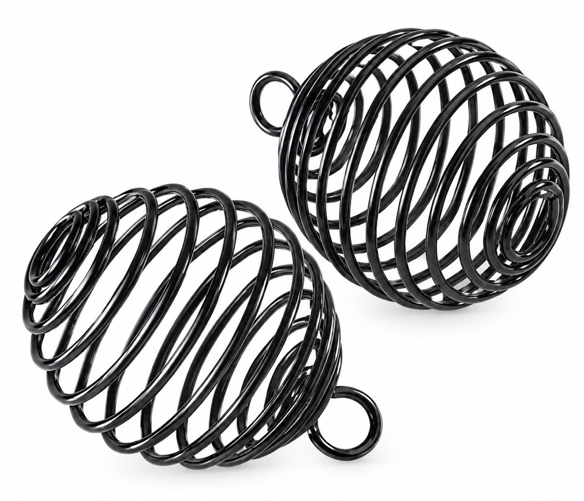 20mm Spiralbur Sort