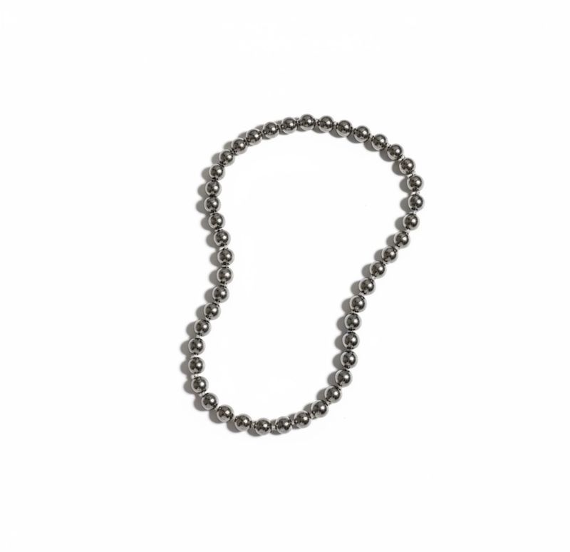 Hematitt Kjede 45cm