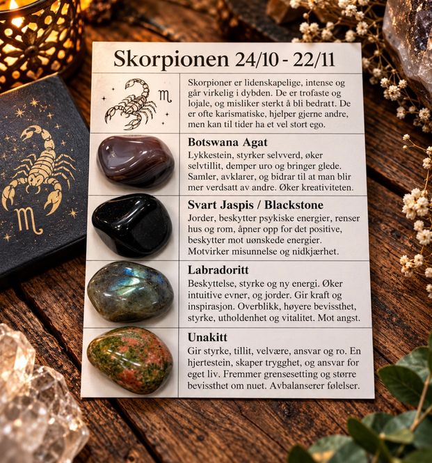 Hovedbilde Skorpionen Stenene