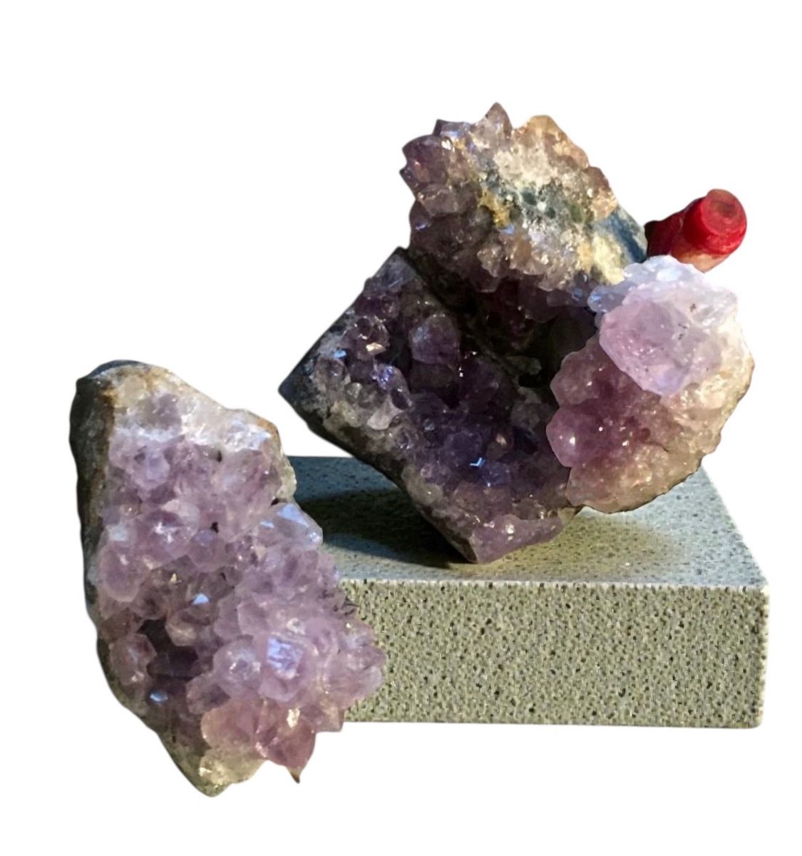 Ametyst 1-2cm Råstein